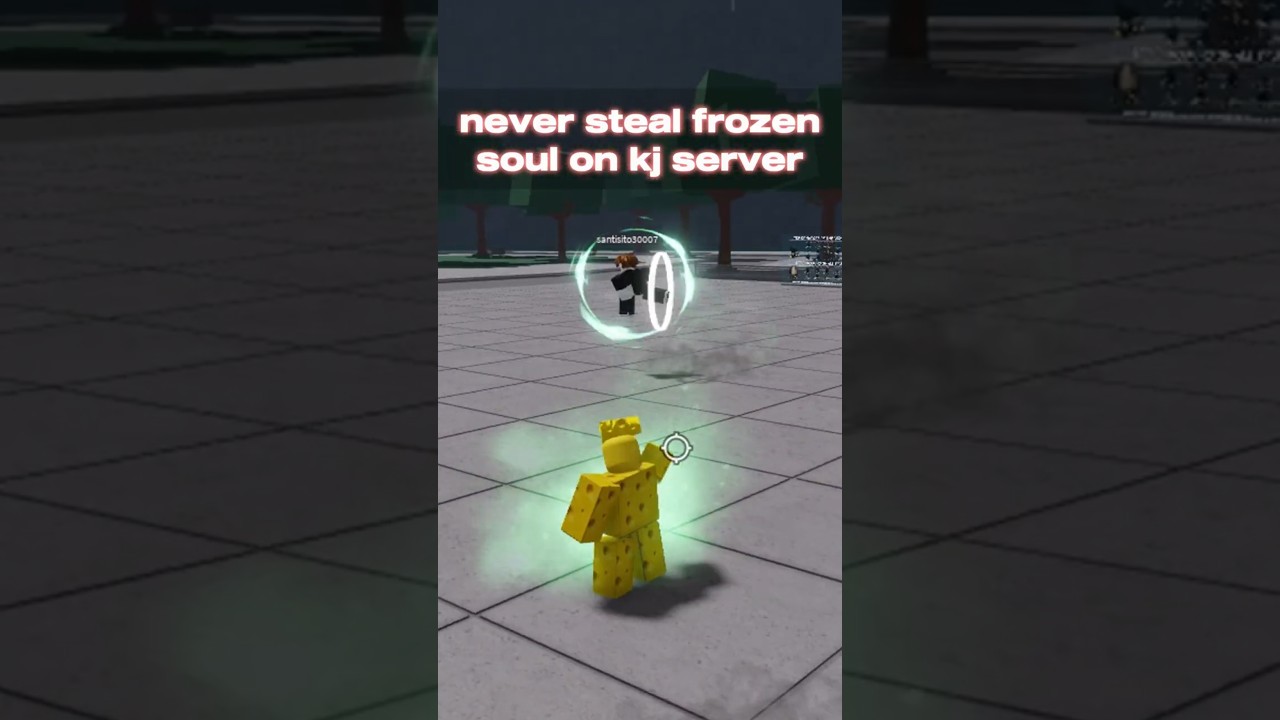 Never steal frozen soul (again)  #roblox  #thestrongestbattlegrounds
