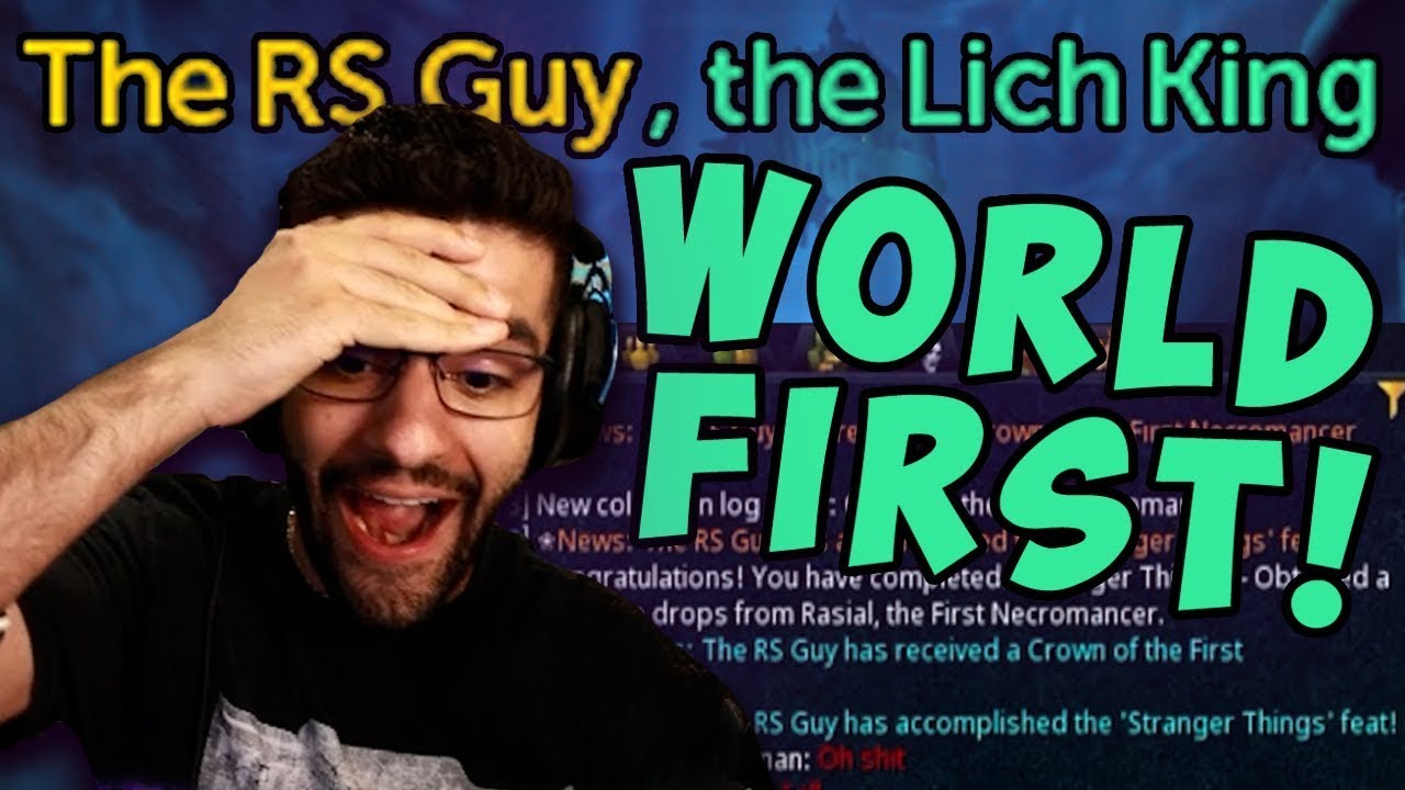 This Is The Most Insane Luck I've Ever Had In RuneScape! (World First)