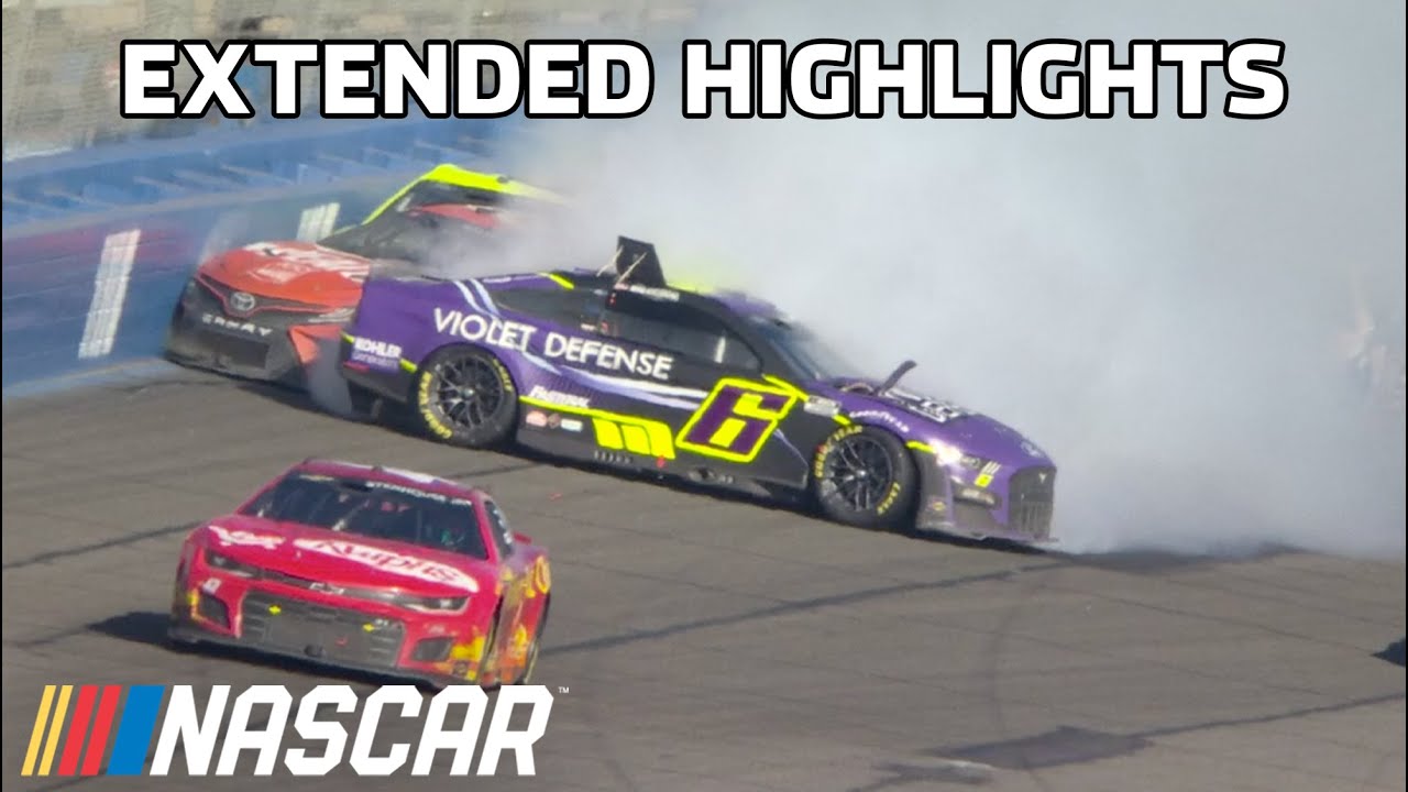 Bubba bumps Keselowski and Hendrick Teammates make contact | Extended Highlights
