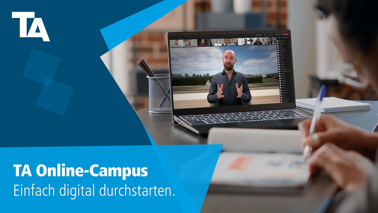TA Online-Campus &ndash; Einfach digital durchstarten.