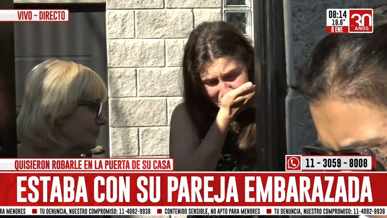Motochorros mataron a vecino frente a su mujer embarazada