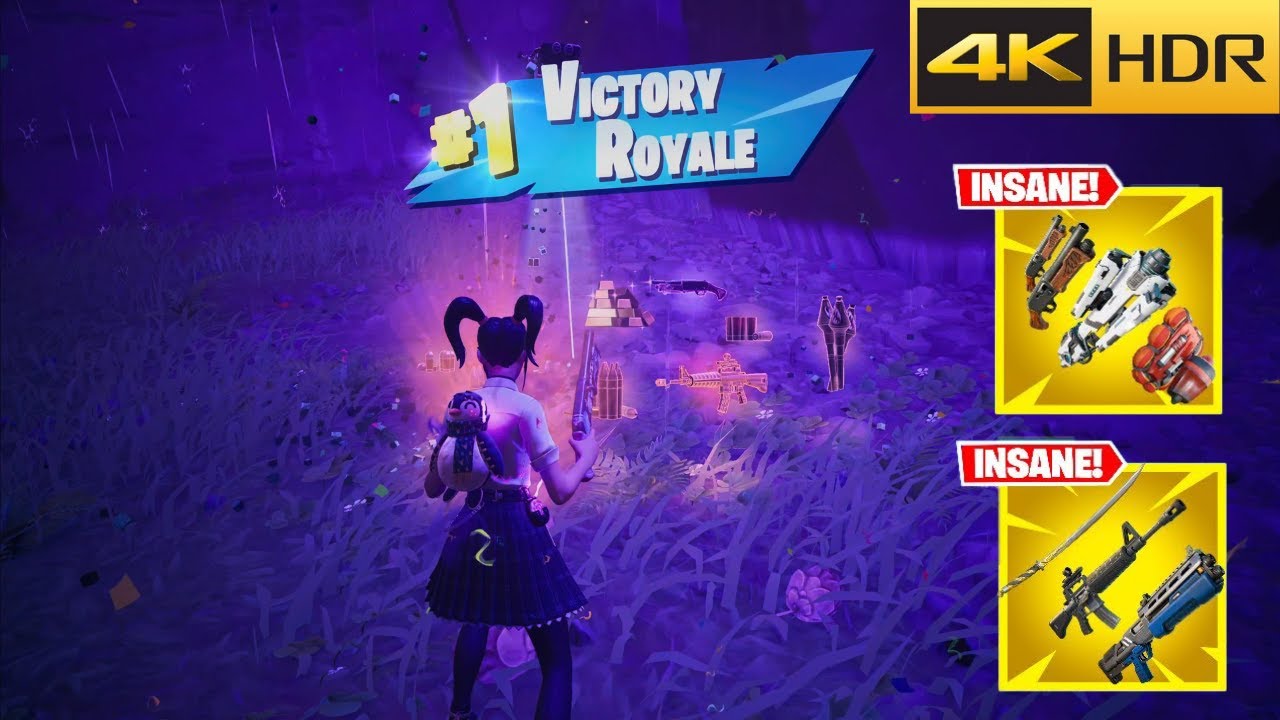 Fortnite Battle Royale ( Zero Build) 4k 60fps gameplay (Fortnite chapter 7 )