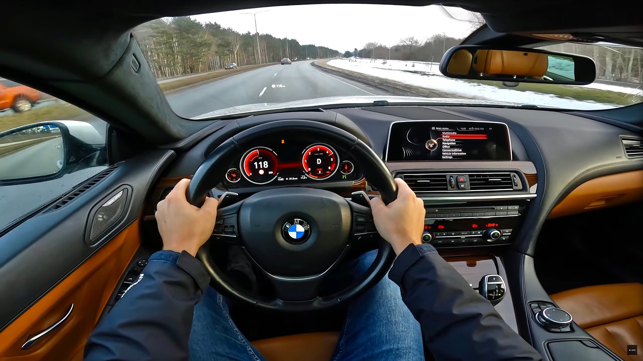 BMW F06 640D LCI 2015 Gran Coupe 230KW | 4K POV Test Drive/Review