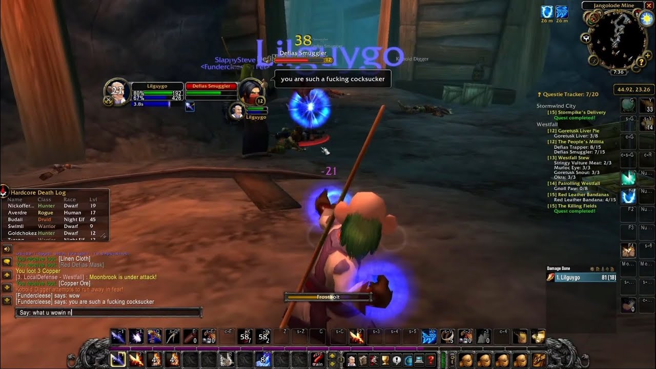 there are two types of classic wow players...