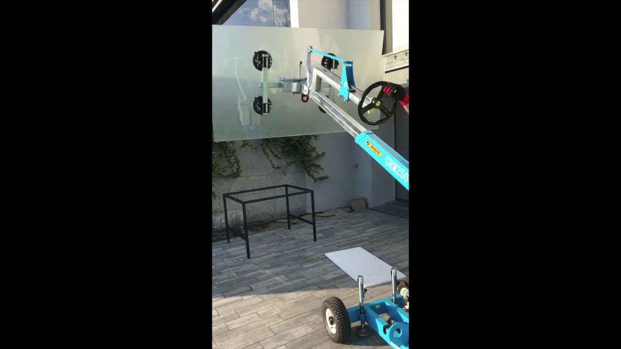 Superlifter KSF GRM 250 - Robot manipulator do montażu szkła