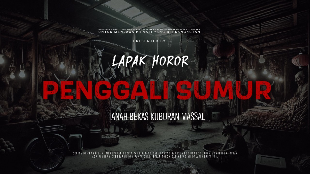 PENGGALI SUMUR - TANAH BEKAS KUBURAN MASSAL | EP396 Lapak Horor