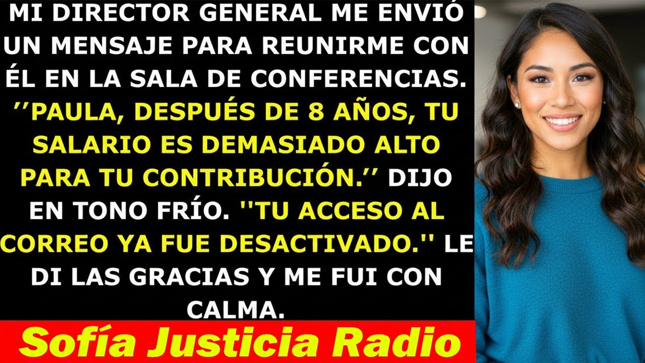 El Gerente General Me Despidió Tras 8 Años Por “Ganar Demasiado”. El Lunes Siguiente Fue Épico…
