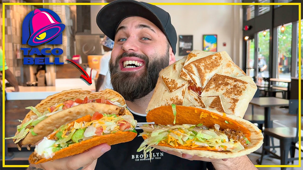 PROVANDO O FAMOSO TACOBELL NOS ESTADOS UNIDOS | FASTFOOD DE COMIDA MEXICANA