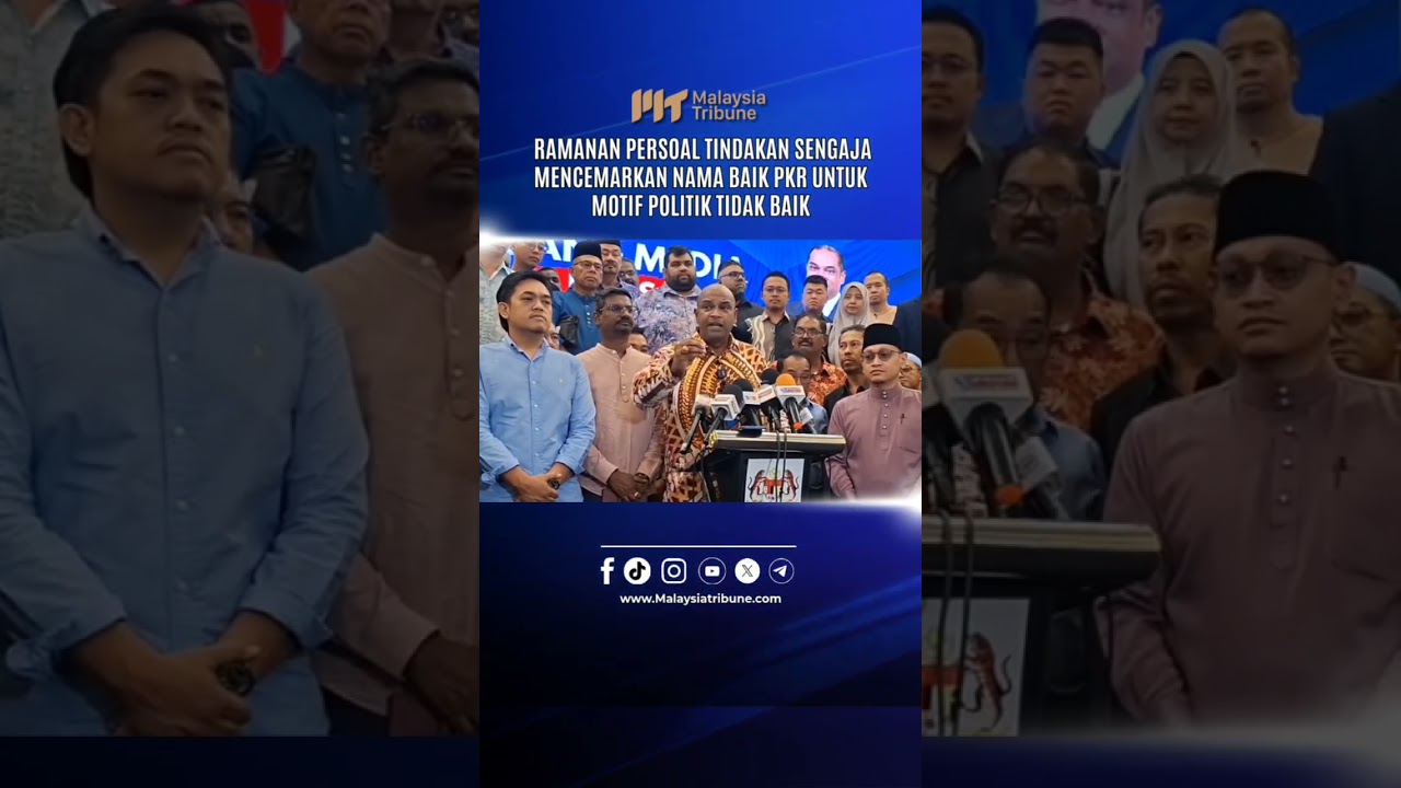 RAMANAN PERSOAL TINDAKAN SENGAJA MENCEMARKAN NAMA BAIK PKR UNTUK MOTIF POLITIK TIDAK BAIK