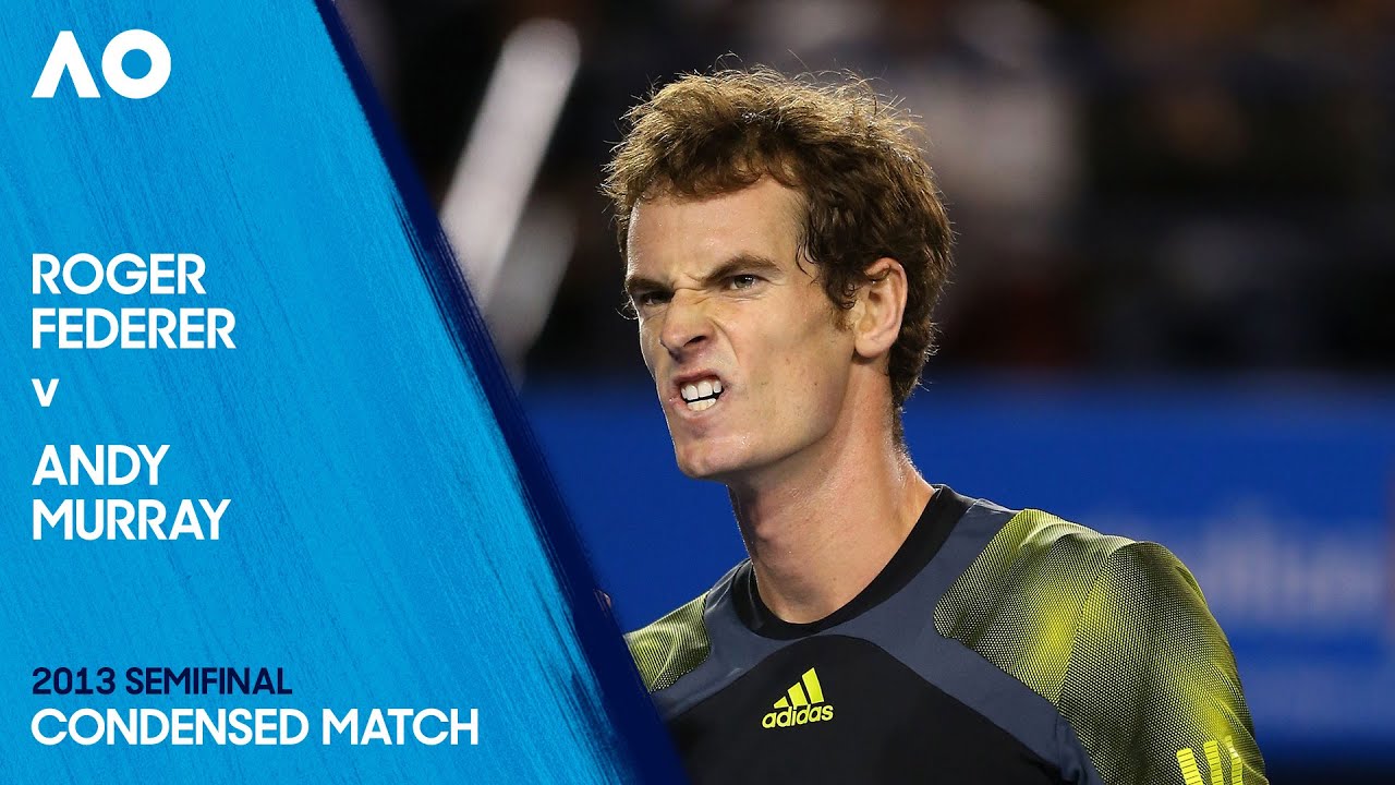 Roger Federer v Andy Murray Condensed Match | Australian Open 2013 Semifinal