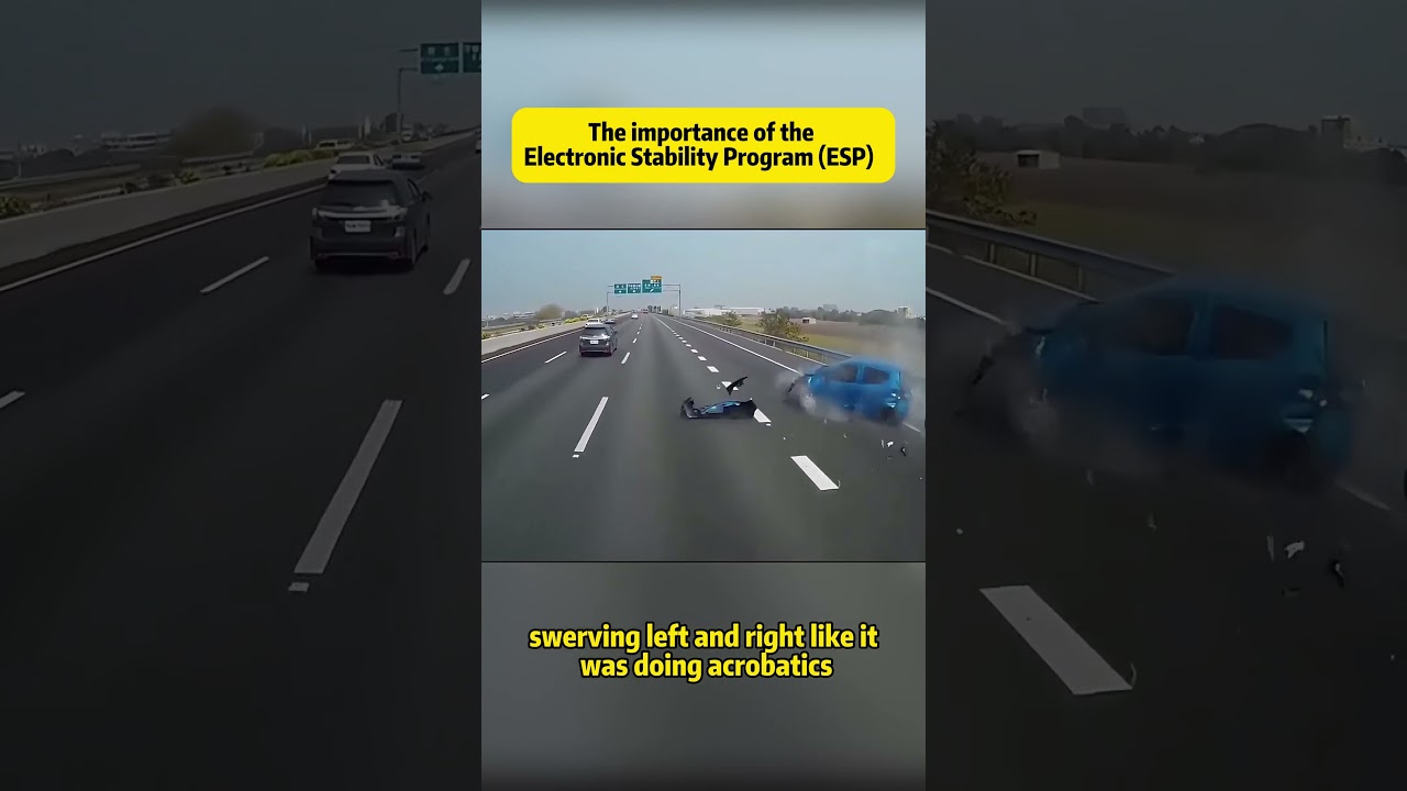 The importance of the Electronic Stability Program (ESP)   #car #what
