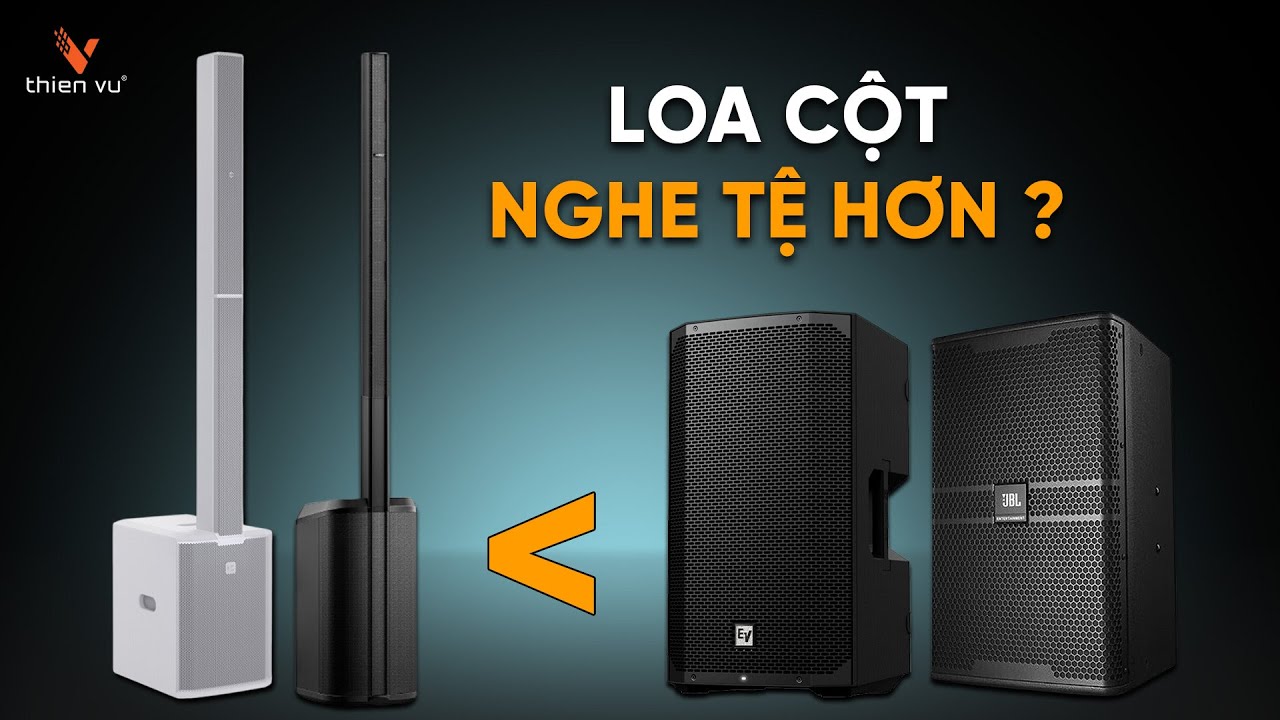 Giải Đáp: Loa Cột Âm Thanh Nghe KHÔNG DÀY, THUA XA So Với Bộ Dàn Karaoke ?? | Test Thực Tế