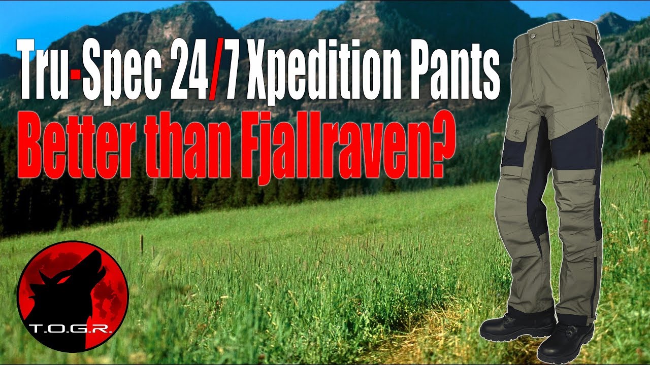 Better than Fjallraven? - Tru-Spec 24/7 Xpedition Pants - Trail Review