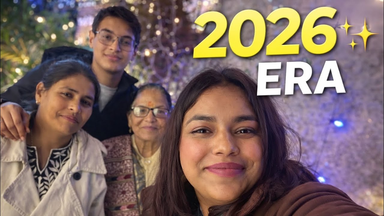 “New Year Celebration with Family | Entering 2026 with Hope”✨