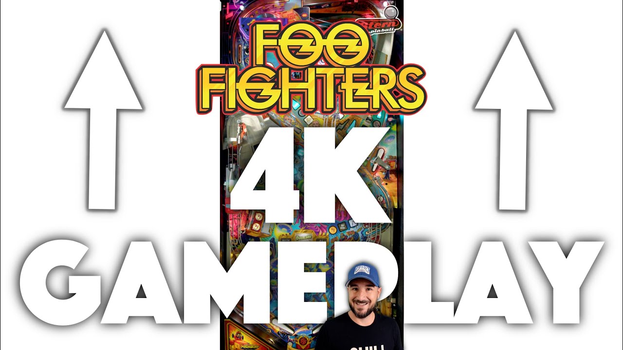 Foo Fighters Premium Gameplay - 4K VERTICAL PORTRAIT (Flip N Out Pinball, 2023)