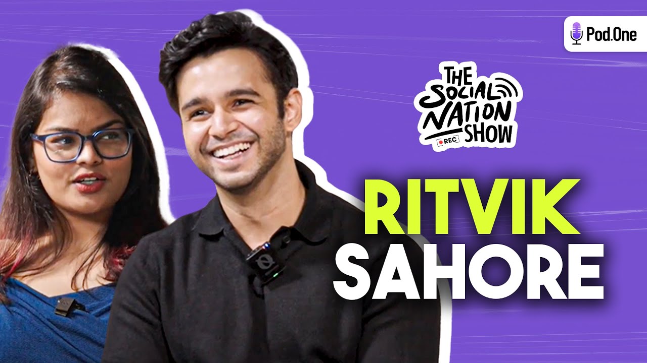 Ritvik Sahore On His Web Series 'Flames,' Co-Star Secrets & Lover Boy Side! | The Social Nation Show