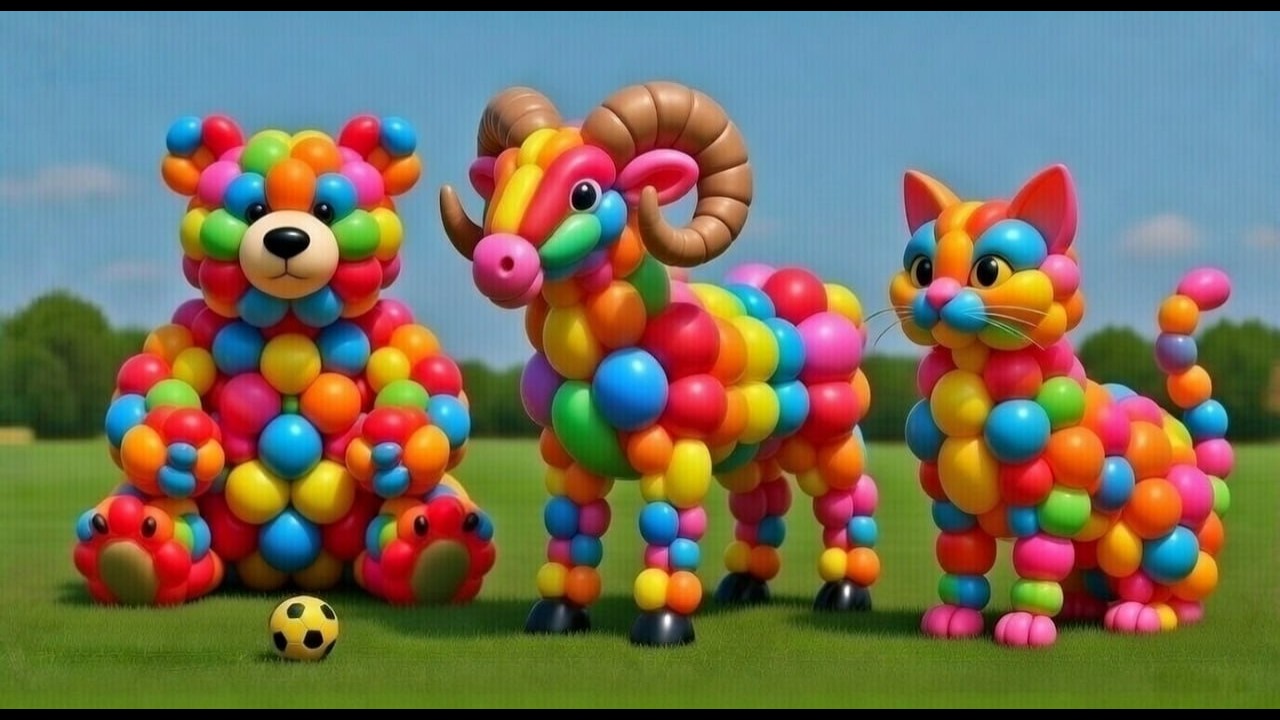 The mascot vibrato assistant Panda placed on the football field is popular, co-produced,and creative