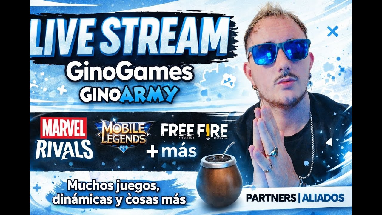 🔴🧉AHORA EN VIVO / FREE FIRE / MOBILE LEGENDS / EVENTOS / TORNEOS / SALAS / RANKED Y MUCHO MAS !!!