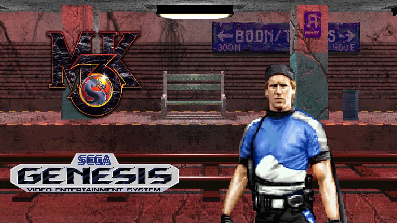 Mortal Kombat 3 (Sega Genesis) - Stryker Playthrough [HD] | RetroGameUp