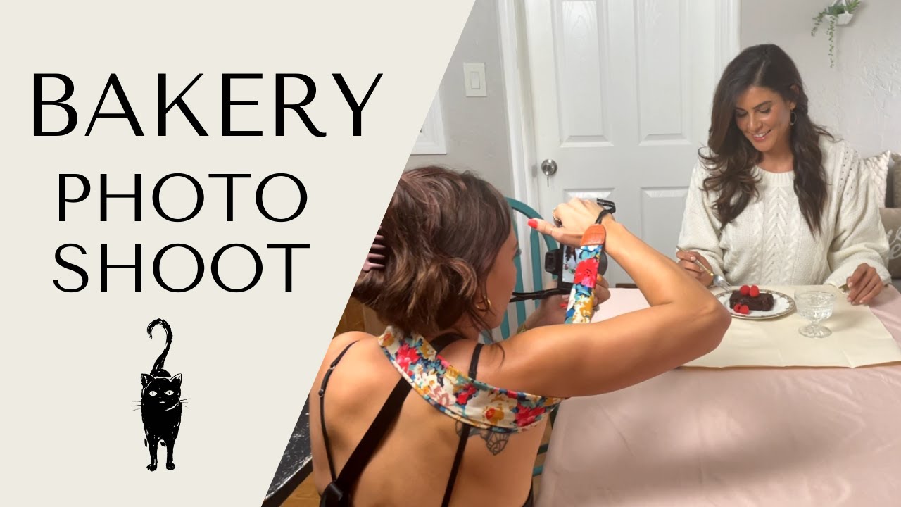 I had a photoshoot for my bakery! Here's what happened leading up to it