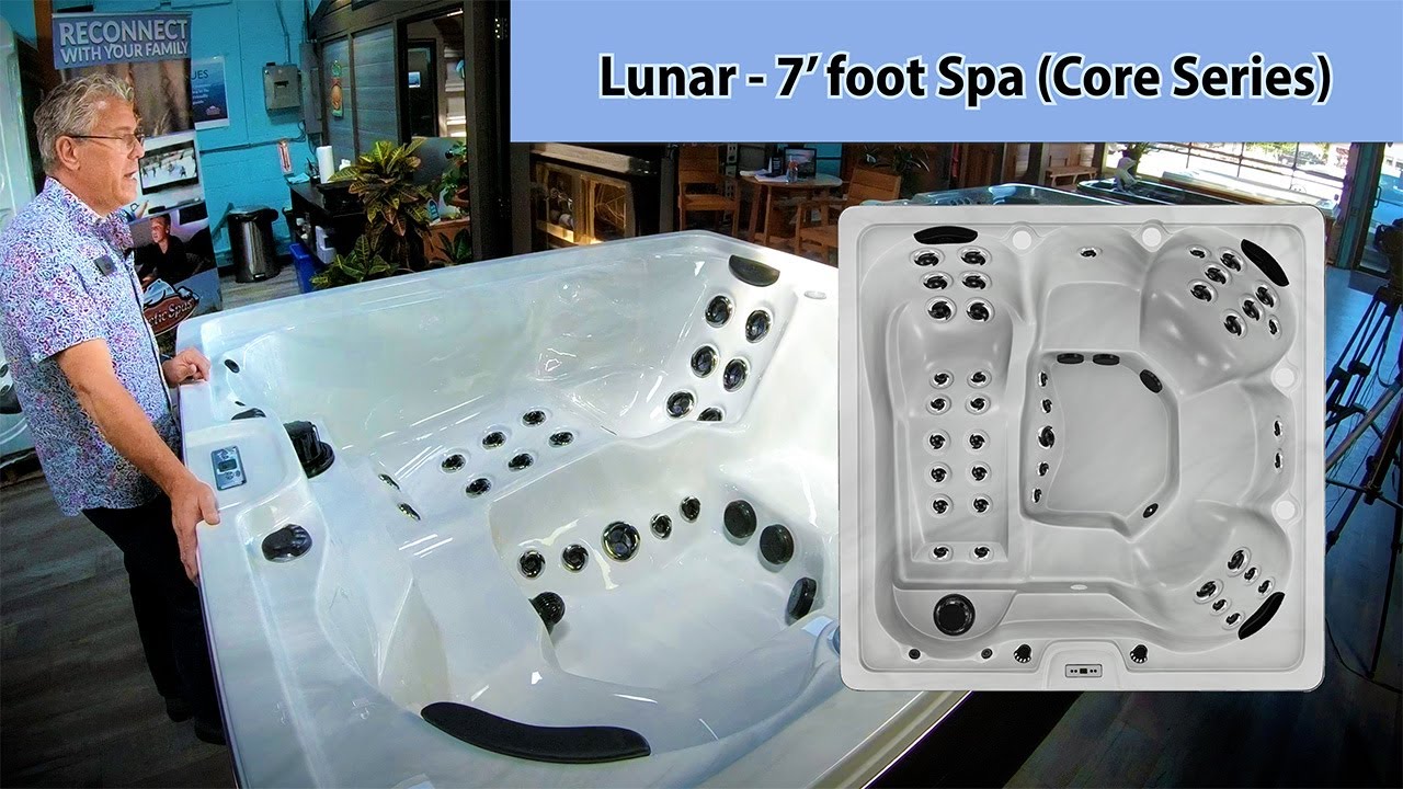 Lunar - Value Priced 6 - 7 Person Spa with Lounger from Arctic Spas