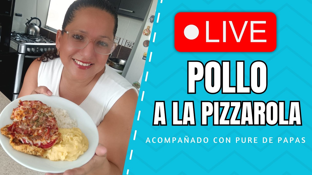 🍗 Pollo a la Pizarolla con Puré | Almuerzo casero en vivo