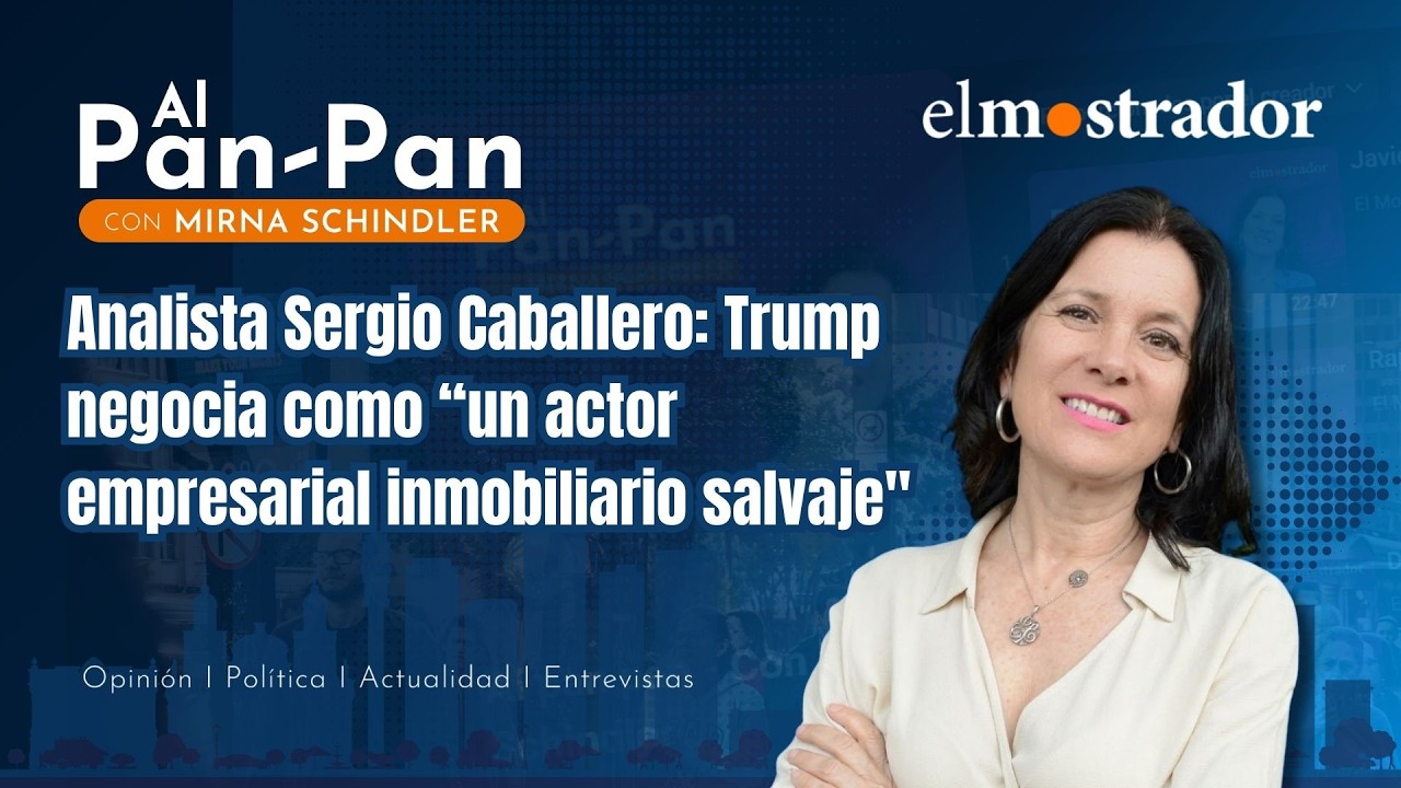 Guerra en Irán: Sergio Caballero advierte por qué Trump no tiene una salida fácil