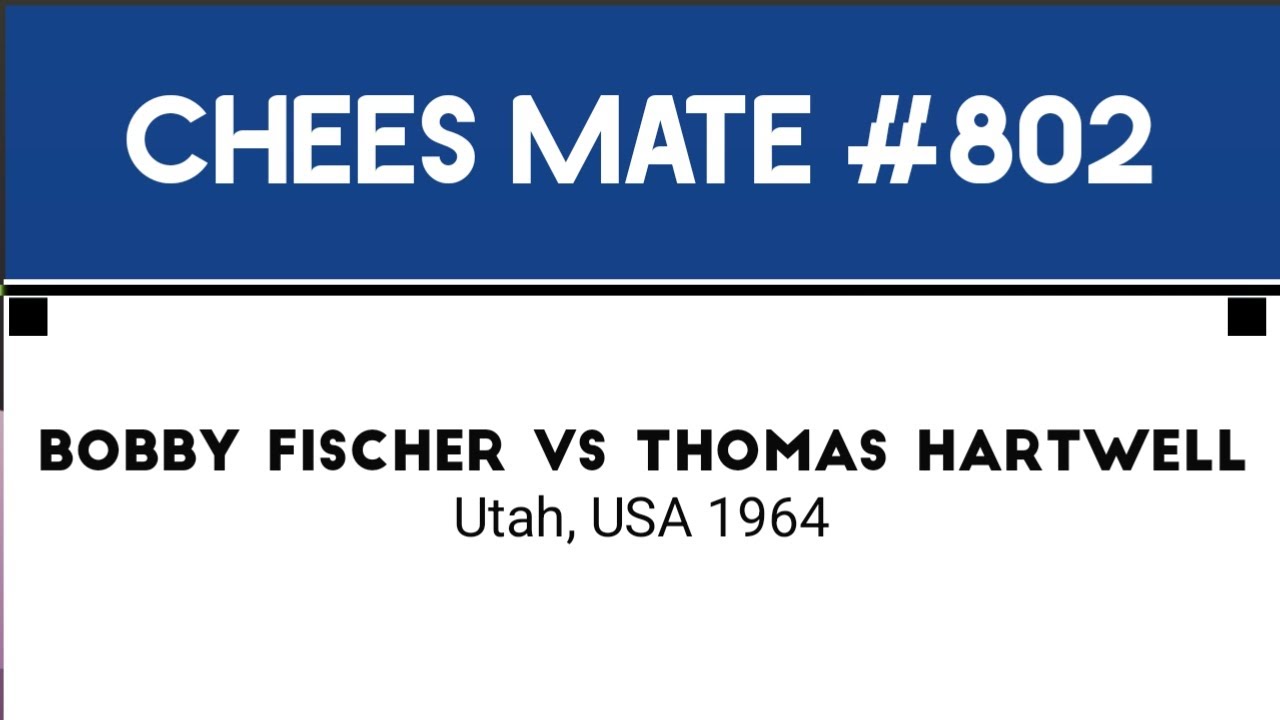 Bobby Fischer vs Thomas Hartwell • Utah, USA 1964