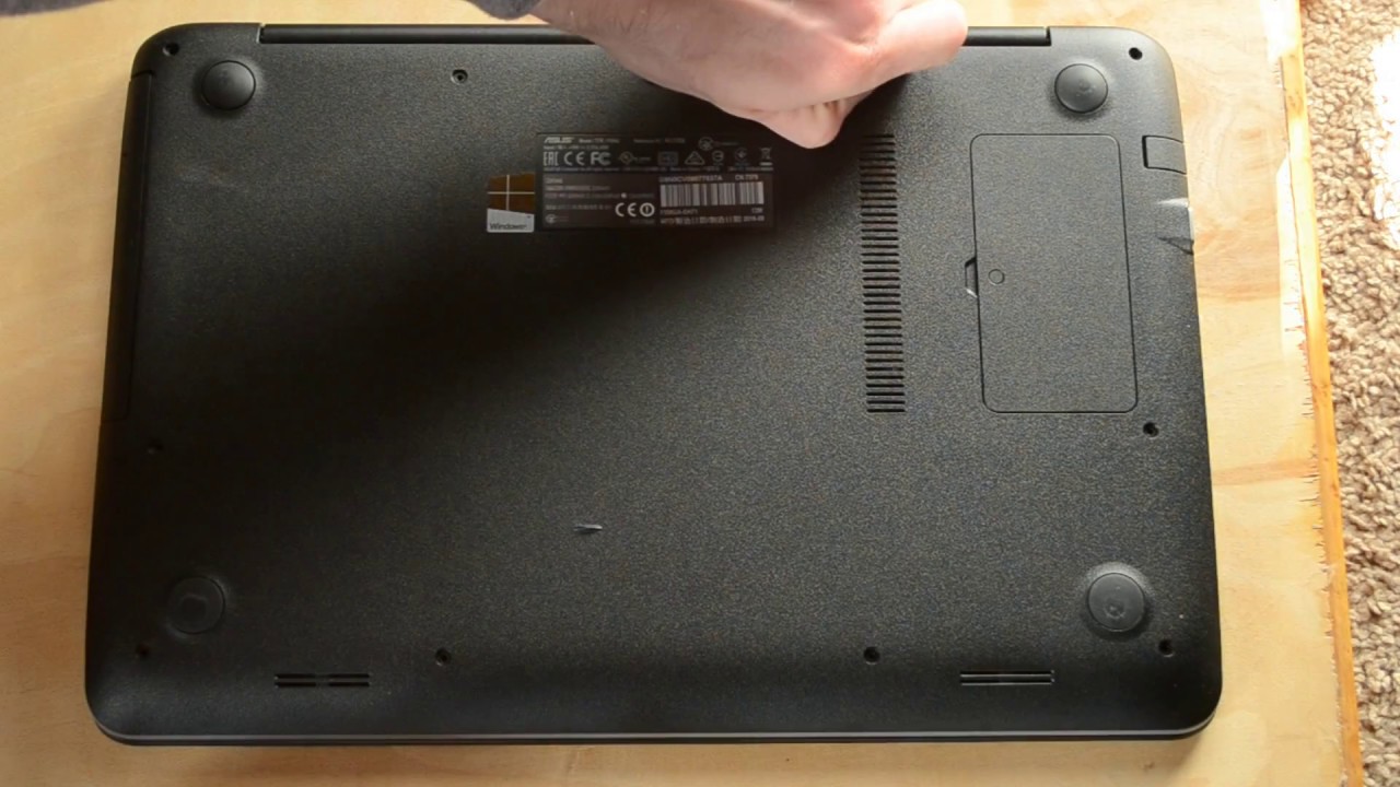Asus F556 SSD Installation