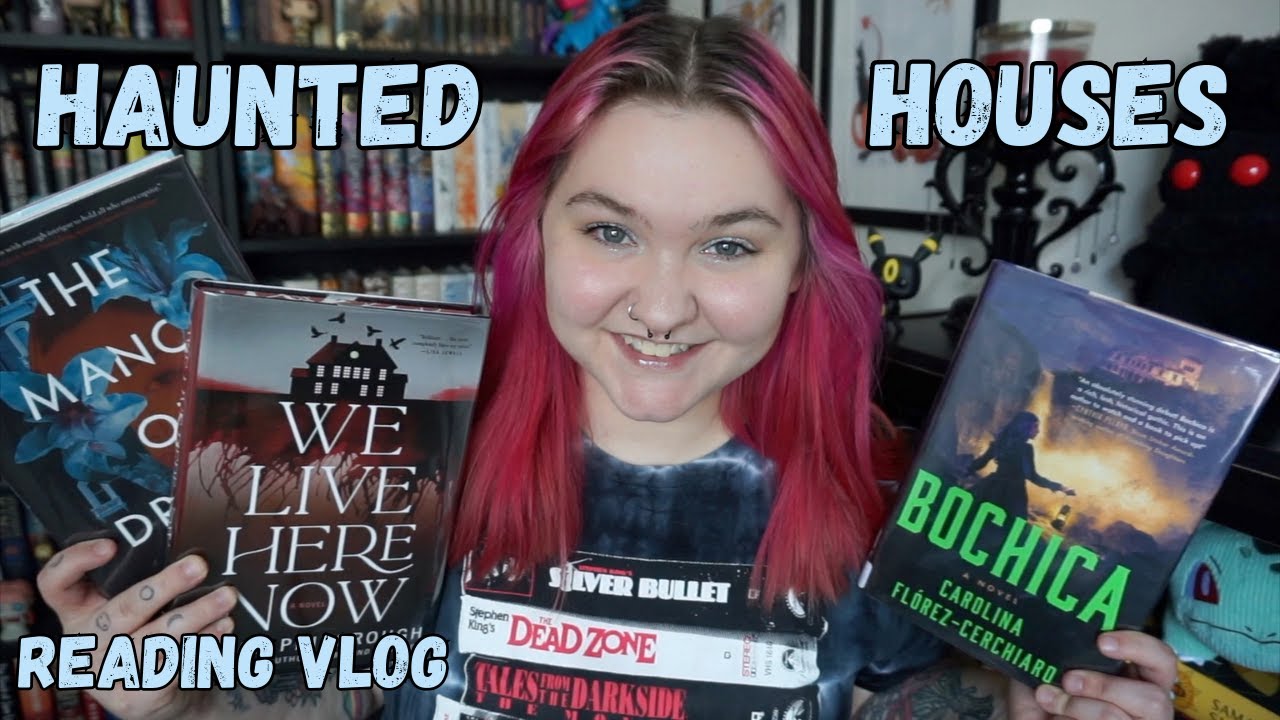 Haunted House Horror Reading Vlog // Gothic, Thriller, Family Saga Stories