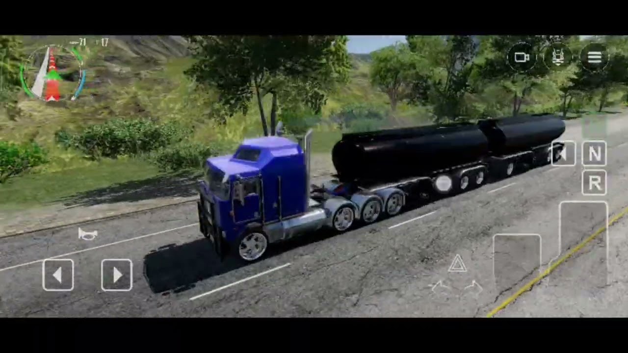Parte 2 da viagem no jogo truck big rigs 