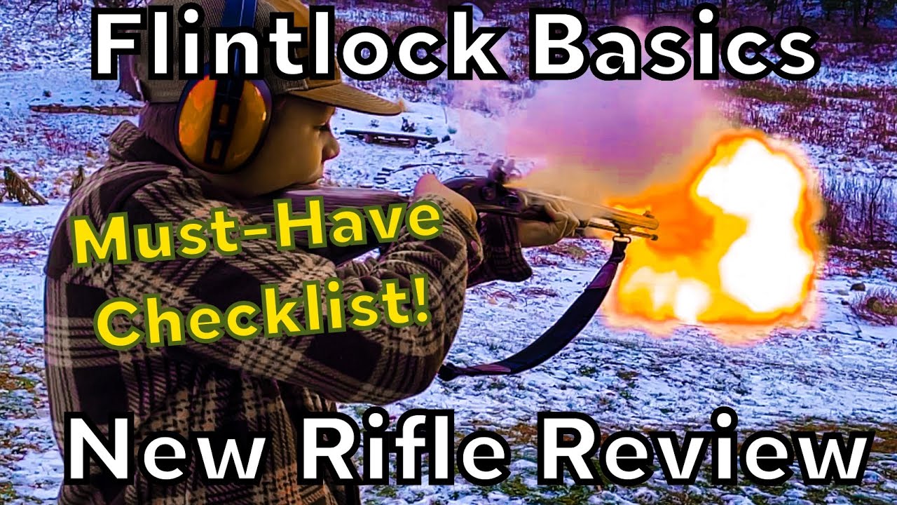 FLINTLOCK for BEGINNERS & New TRADITIONS Deerhunter Review