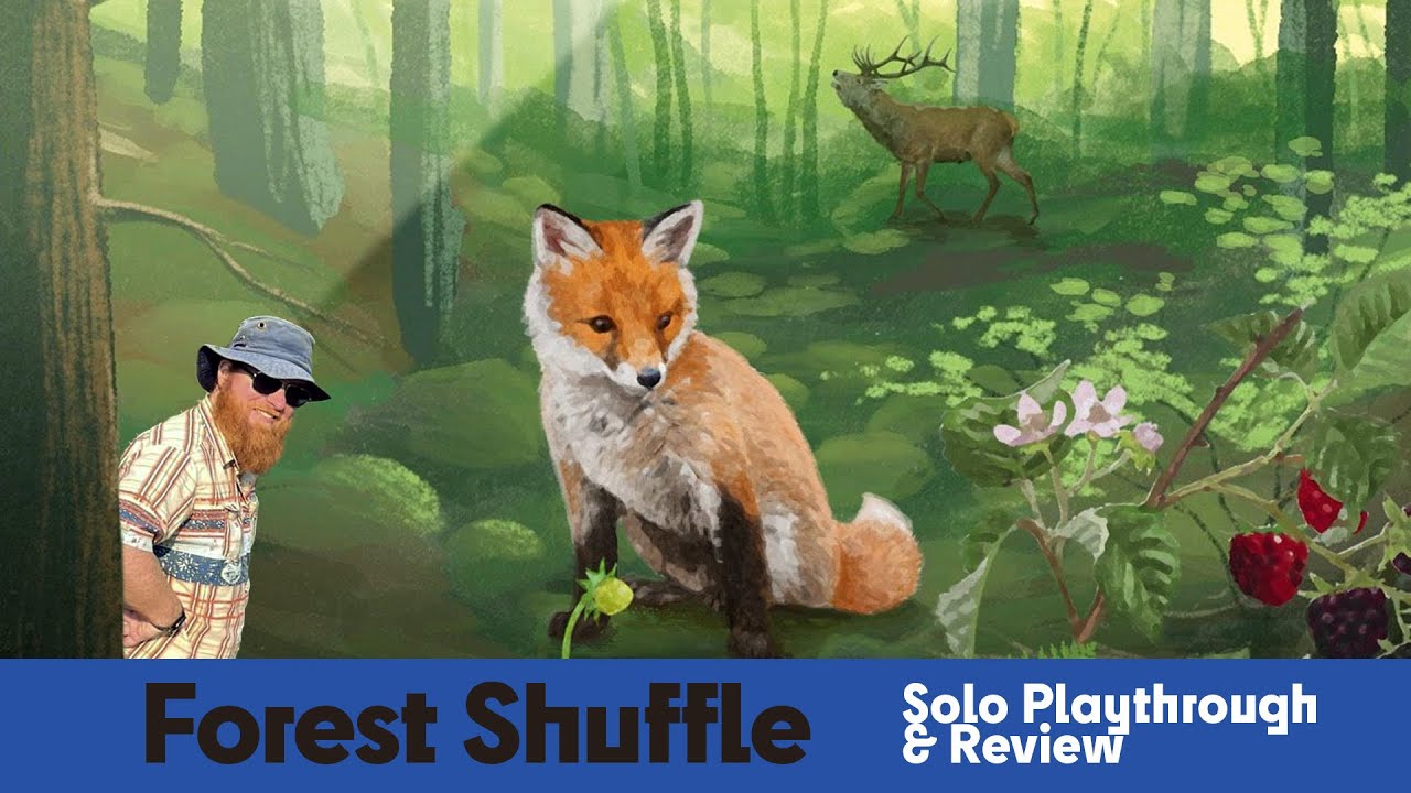 Forest Shuffle - Solo Playthrough & Review
