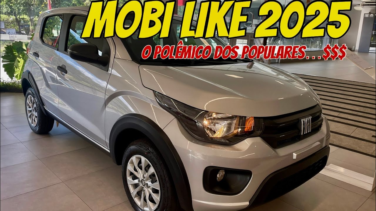 FIAT MOBI LIKE 2025. #preço #review