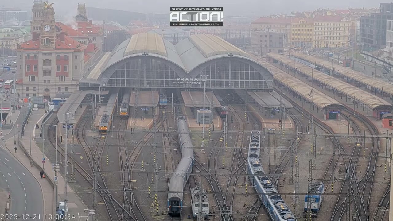 Hlášení Praha hl.n. + Zpoždění většiny vlaků (až 200 min) + Zrušení několika vlaků, 21.12.2025 3/3