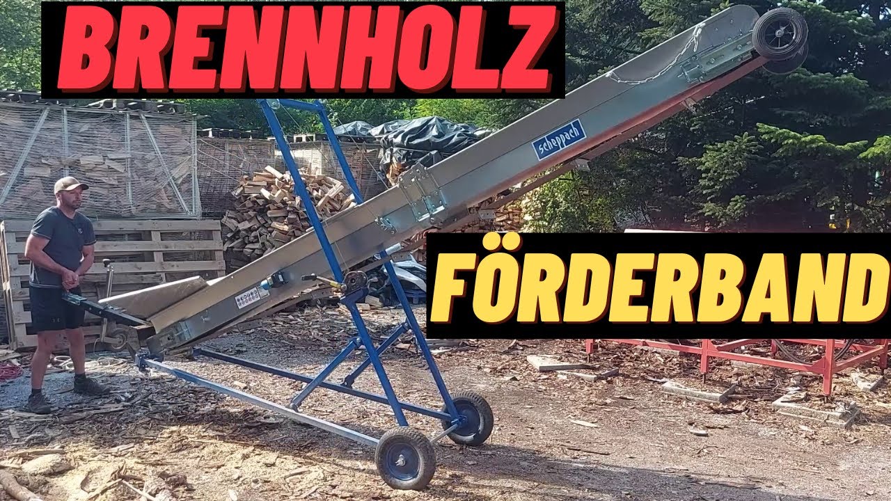 Scheppach Förderband Muli 4500 4,5 m 230 V Anschluss