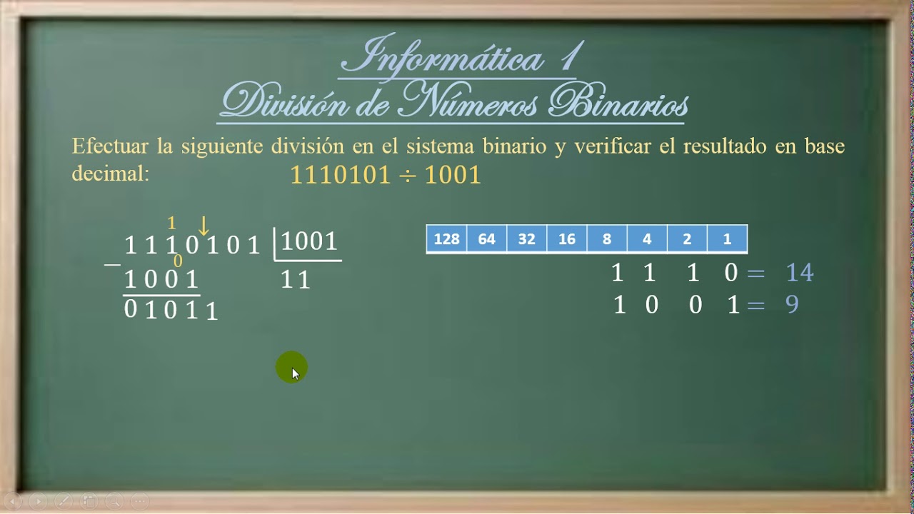 División de Binarios - Video 1