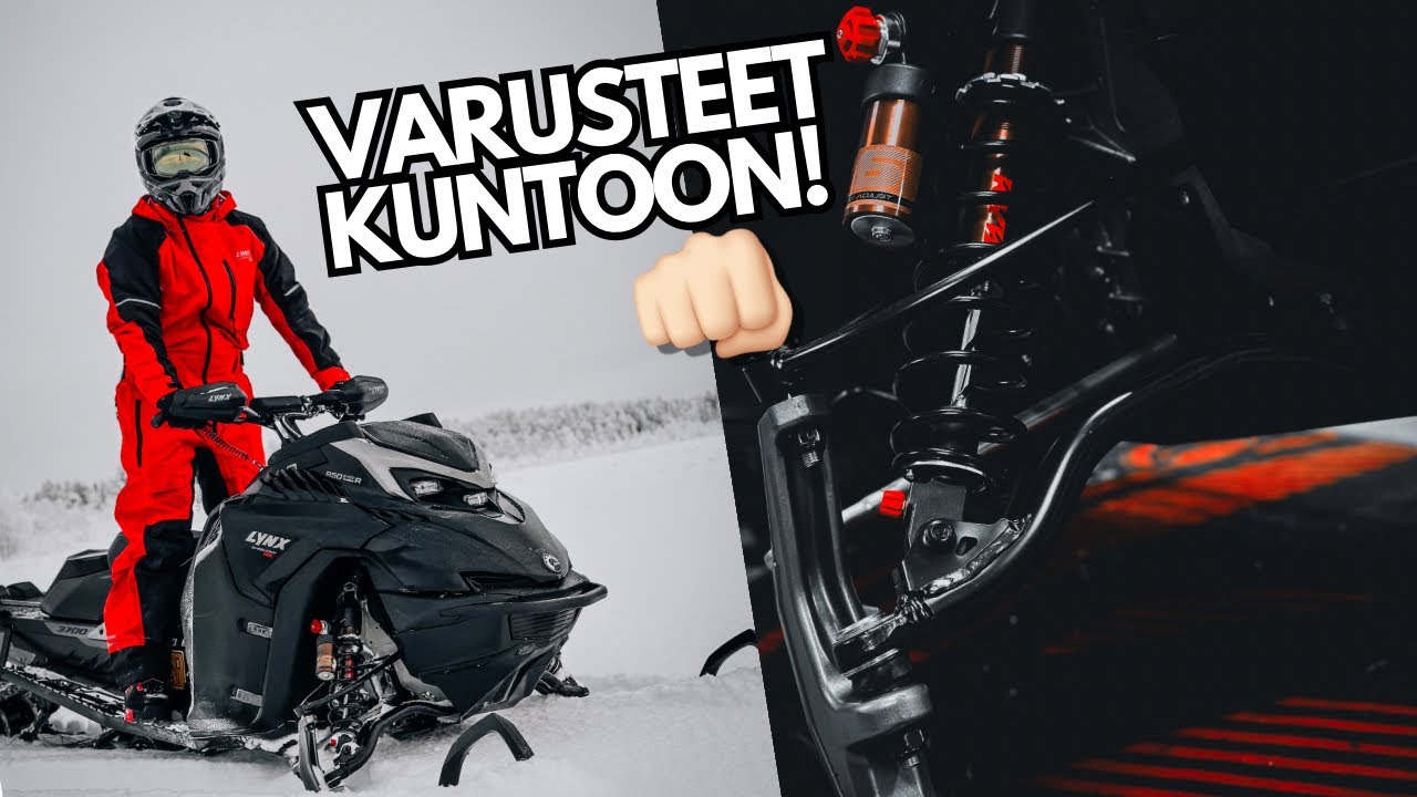 VARUSTELLAAN LYNXIÄ! | 2024 Lynx Shredder 3700 TurboR