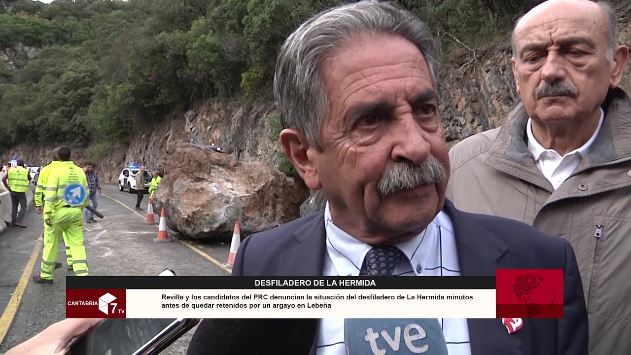 REVILLA DENUNCIA LA SITUACIÓN DEL DESFILADERO DE LA HERMIDA