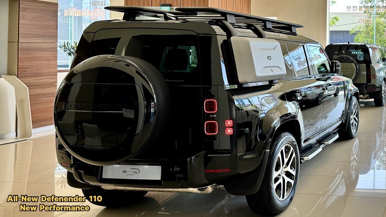 Новый премиальный Land Rover Defender 110 Hybrid | Высочайшие внедорожные характеристики | Интерь...