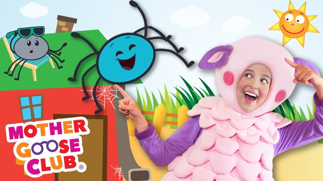 Itsy Bitsy Spider + More | Mother Goose Club Nursery Rhymes