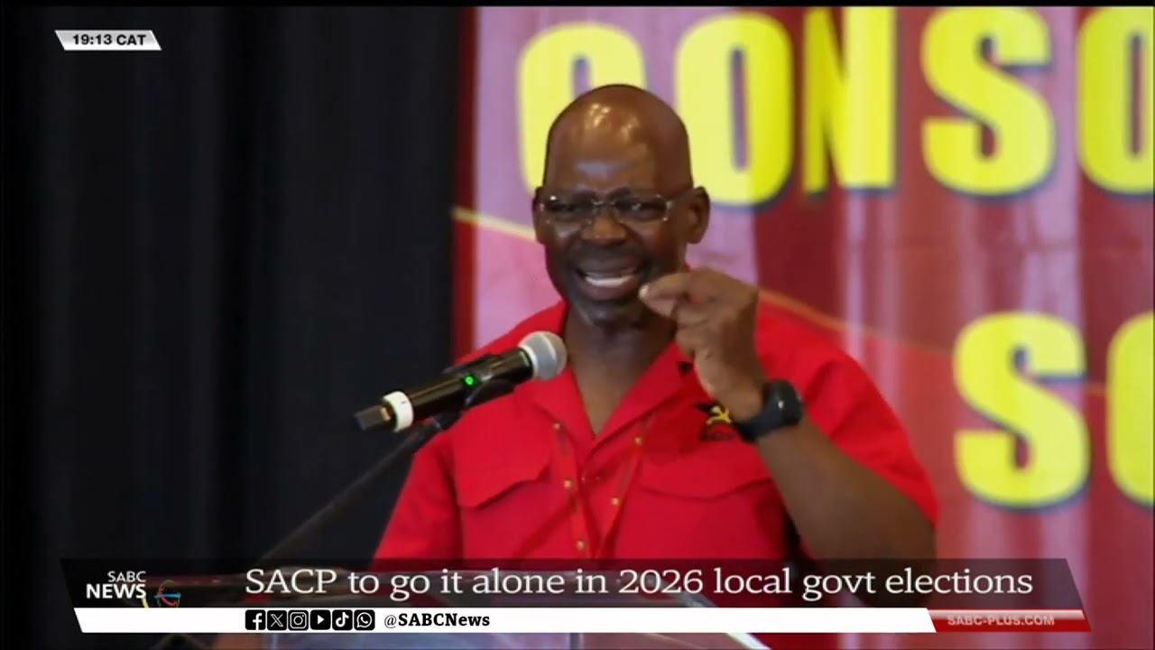 SACP to go it alone in 2026 local govt elections
