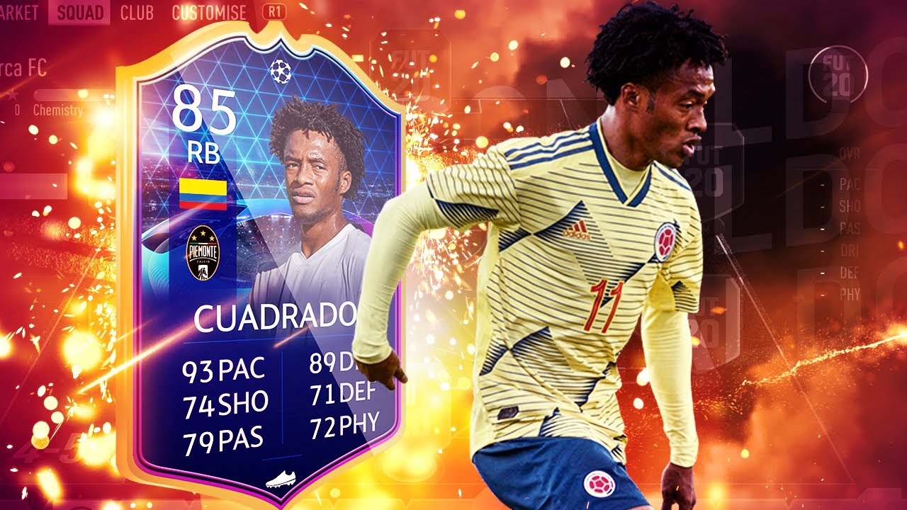 FIFA 20 TOTGS JUAN CUADRADO REVIEW