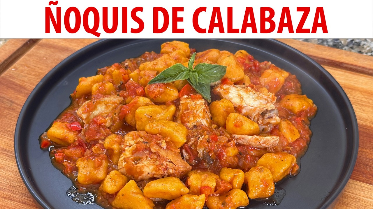 C&oacute;mo hacer &Ntilde;oquis de Zapallo Calabaza - Receta paso a paso