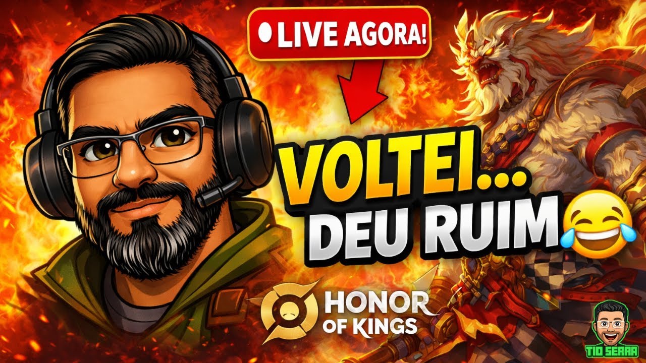 🔴 LIVE HOJE! RETORNO CAÓTICO 🤡🔥 AO VIVO! |SEJA MEMBRO|