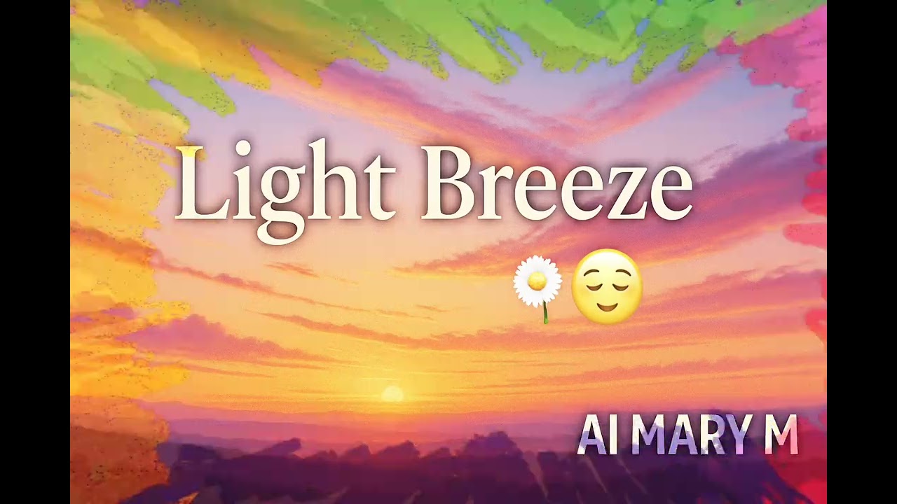 Light Breeze 🌼 AI MARY M | Peaceful Chill Cinematic Vibes