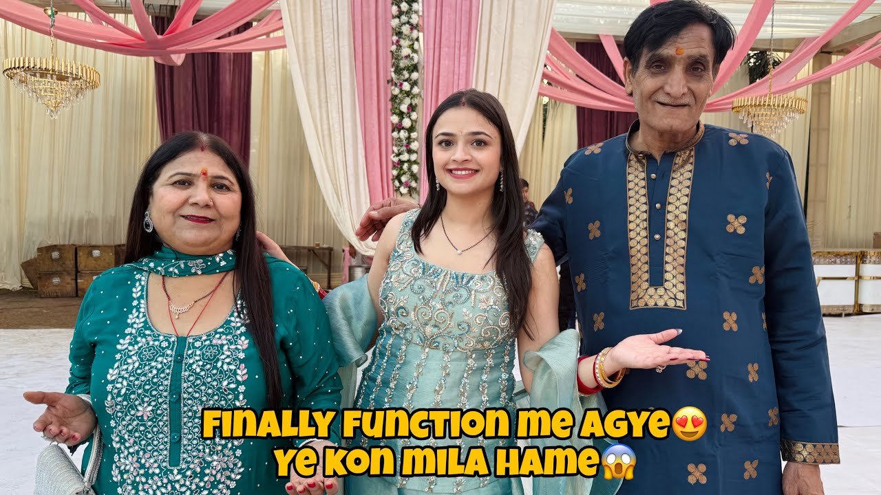 Finally Bhai ke Function Me Agye😍 Yaha kon Mila Hame😱