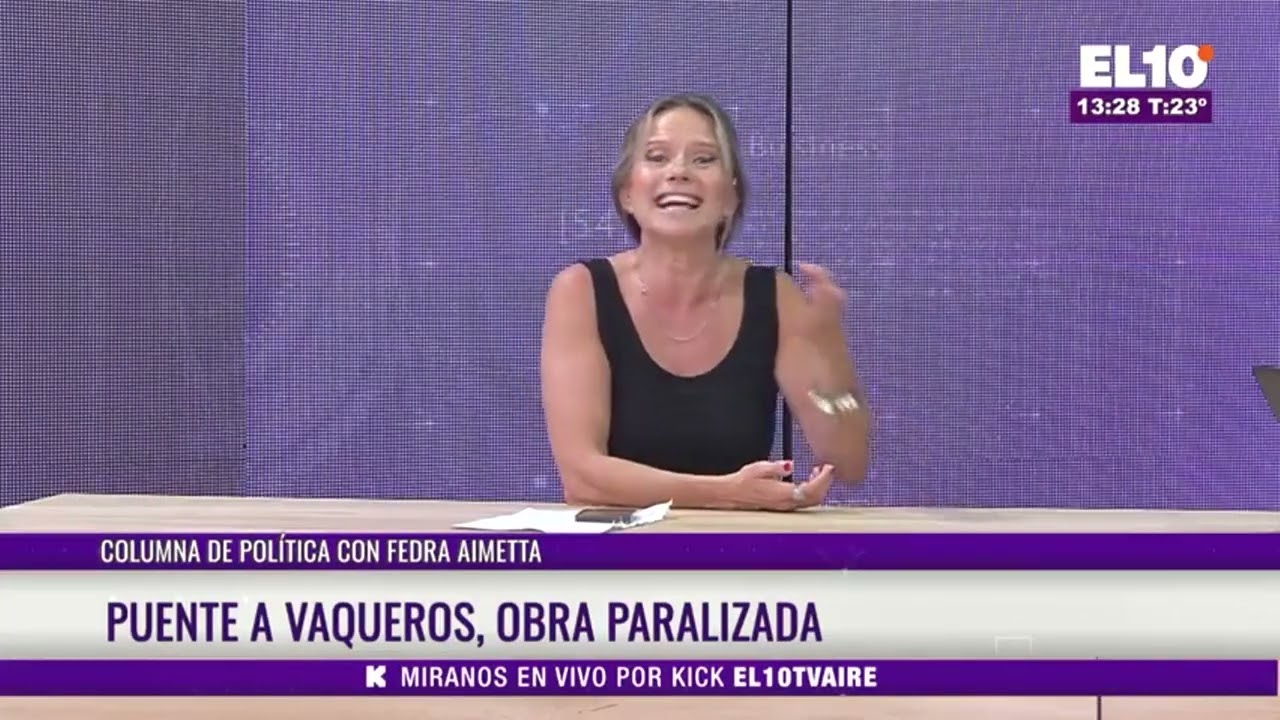 RIESGO PAÍS: CORTE DE LA OBRA DEL PUENTE VAQUEROS (CRÓNICA ANUNCIADA)