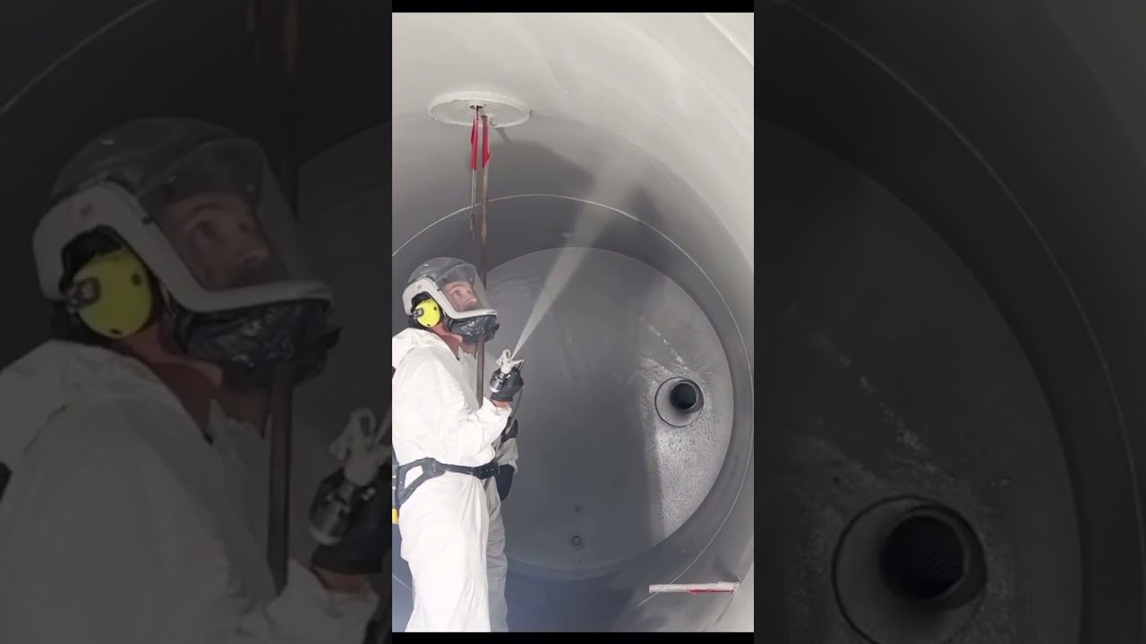 Water Tank Epoxy Coating.. Sealed for success.