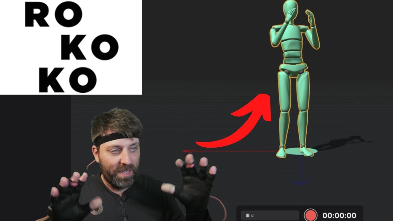First touch of a Rokoko Motion Capture suit into iClone 8